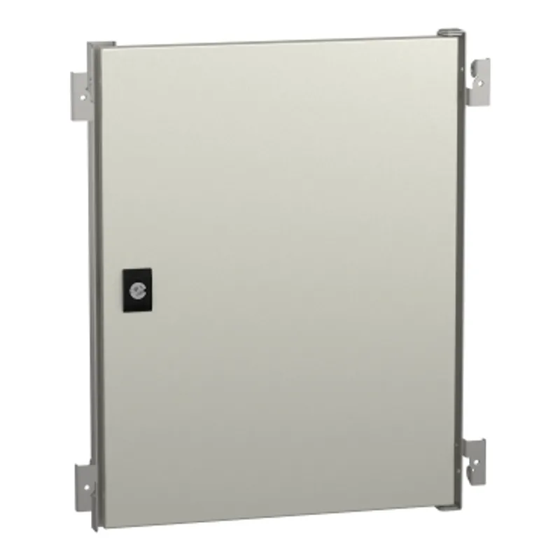 Internal door for PanelSeT WM encl. H500xW400 steel, RAL7035.Adjustable in depth — photo 1 of 2