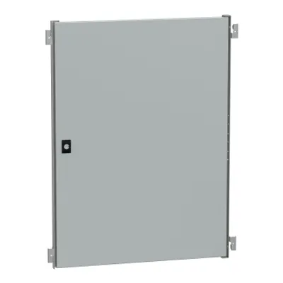 Internal door for PanelSeT WM encl. H800xW600 steel, RAL7035.Adjustable in depth