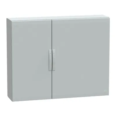 Floor standing polyester enclosure, PanelSeT PLA, plain door, completely sealed, 1000x1250x320mm, IP65, IK10