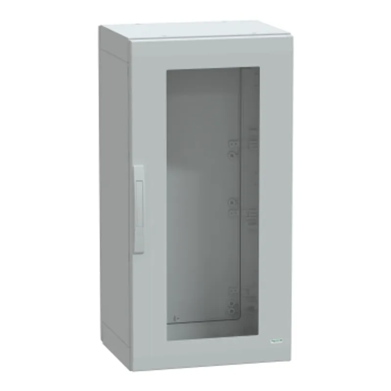 Floor standing polyester enclosure, PanelSeT PLA, glazed door, completely sealed, 1000x500x420mm, IP65, IK08 — photo 1 of 4