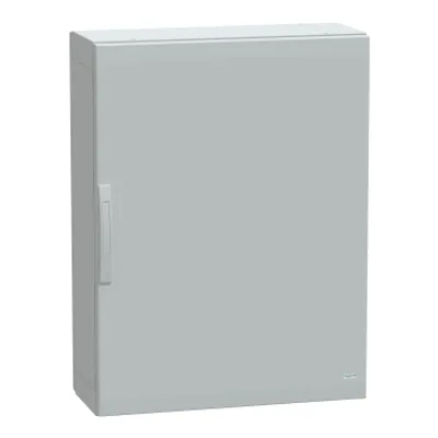 Floor standing polyester enclosure, PanelSeT PLA, plain door, completely sealed, 1000x750x320mm, IP65, IK10