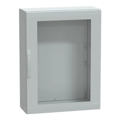 Floor standing polyester enclosure, PanelSeT PLA, glazed door, completely sealed, 1000x750x320mm, IP65, IK08