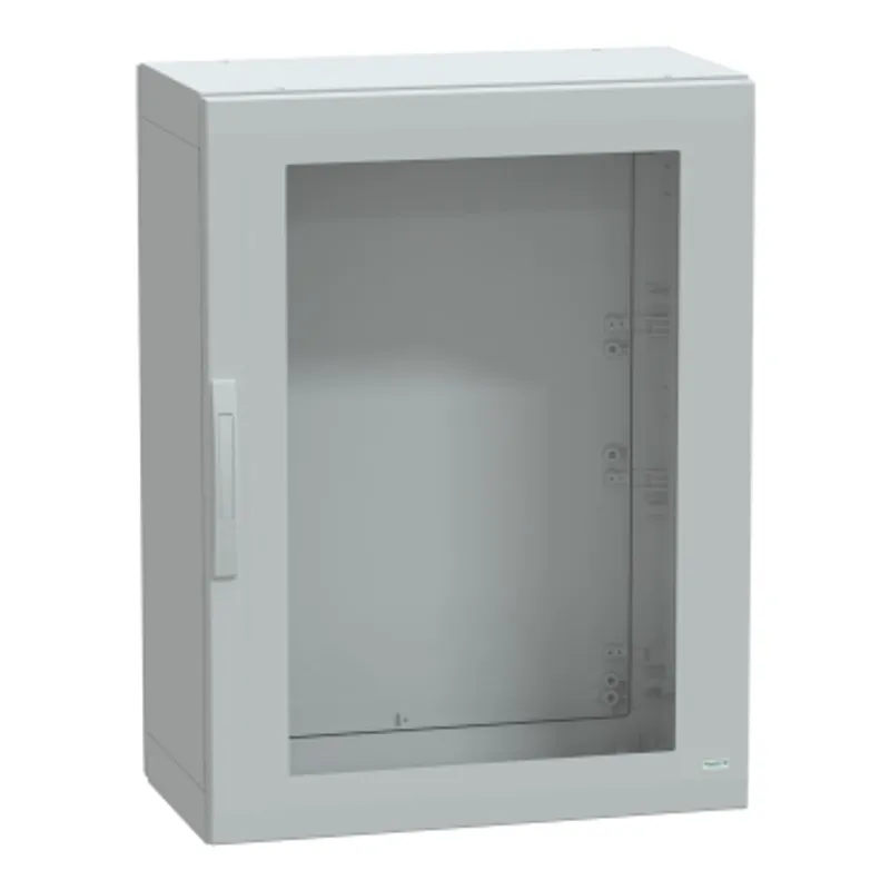 Floor standing polyester enclosure, PanelSeT PLA, glazed door, completely sealed, 1000x750x420mm, IP65, IK08 — photo 1 of 4