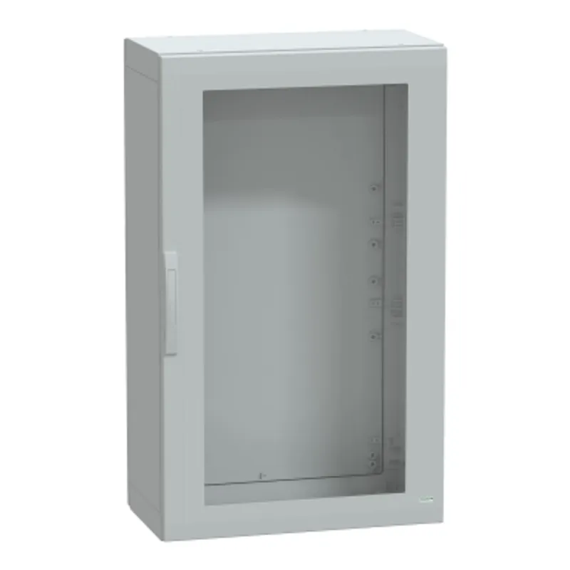 Floor standing polyester enclosure, PanelSeT PLA, glazed door, completely sealed, 1250x750x420mm, IP65, IK08 — photo 1 of 4