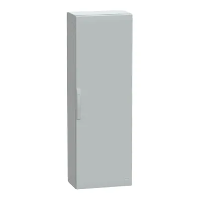 Floor standing polyester enclosure, PanelSeT PLA, plain door, completely sealed, 1500x500x320mm, IP65, IK10
