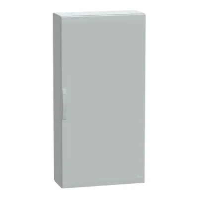 Floor standing polyester enclosure, PanelSeT PLA, plain door, completely sealed, 1500x750x320mm, IP65, IK10