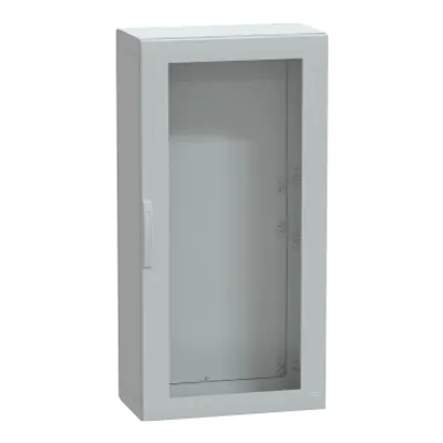Floor standing polyester enclosure, PanelSeT PLA, glazed door, completely sealed, 1500x750x420mm, IP65, IK08