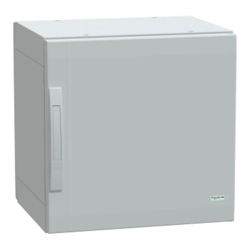 Floor standing polyester enclosure, PanelSeT PLA, plain door, completely sealed, 500x500x420mm, IP65, IK10 — photo 1 of 4