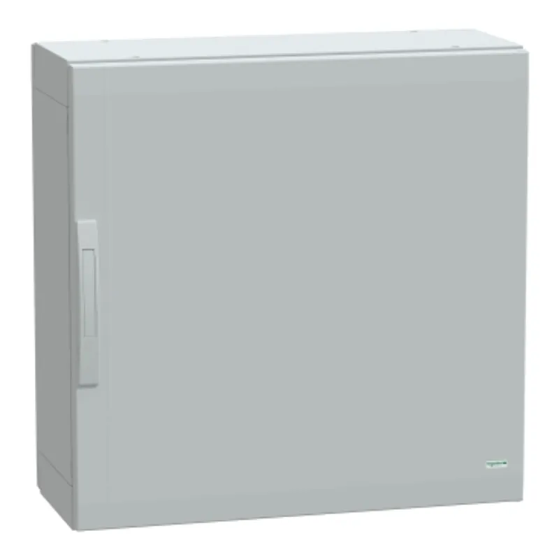Floor standing polyester enclosure, PanelSeT PLA, plain door, completely sealed, 750x750x320mm, IP65, IK10 — photo 1 of 4
