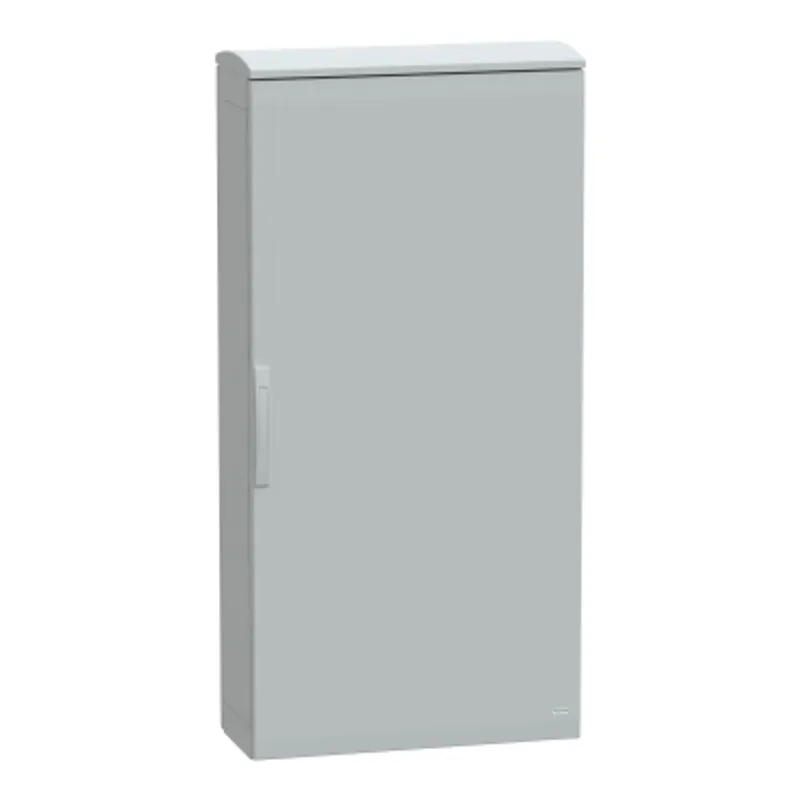 Floor standing polyester enclosure, PanelSeT PLA, plain door, ventilated canopy, 1500x750x320mm, IP44, IK10 — photo 1 of 4