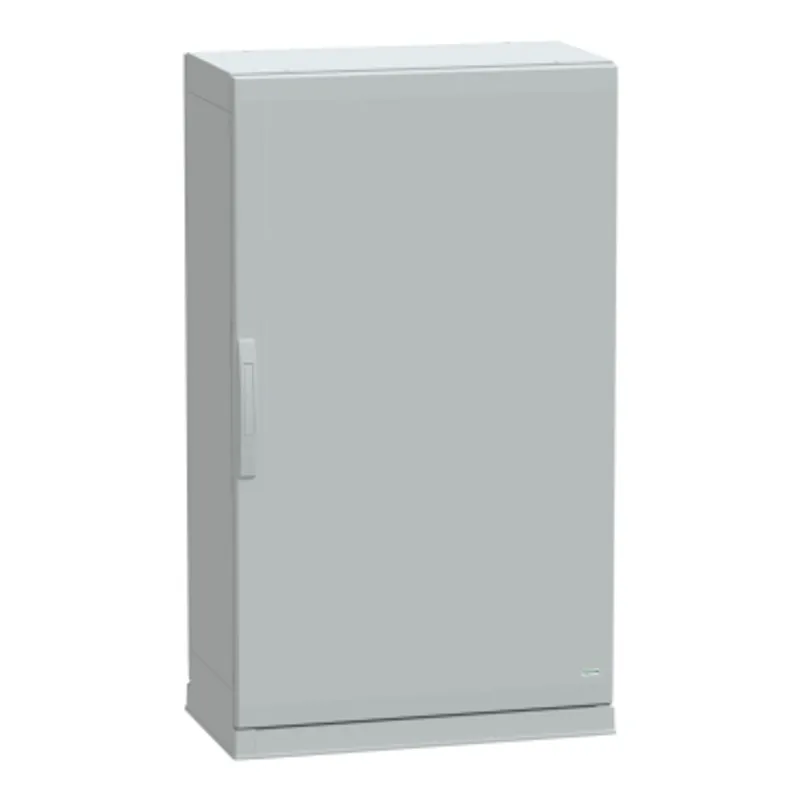 Floor standing polyester enclosure, PanelSeT PLA, plain door, open bottom, 1250x750x420mm, IP54, IK10 — photo 1 of 4