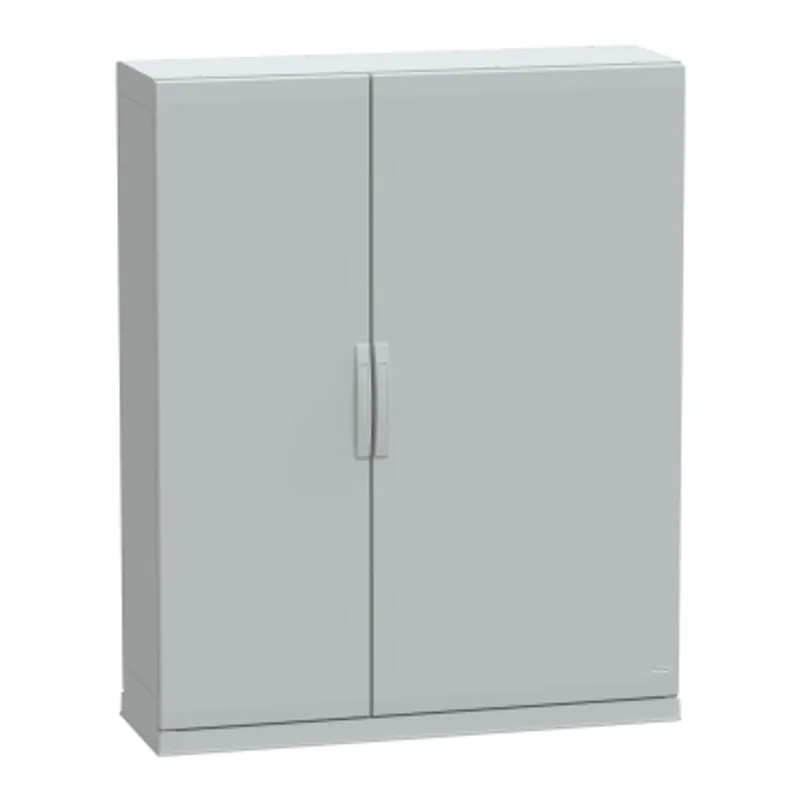 Floor standing polyester enclosure, PanelSeT PLA, plain door, open bottom, 1500x1250x420mm, IP54, IK10 — photo 1 of 3