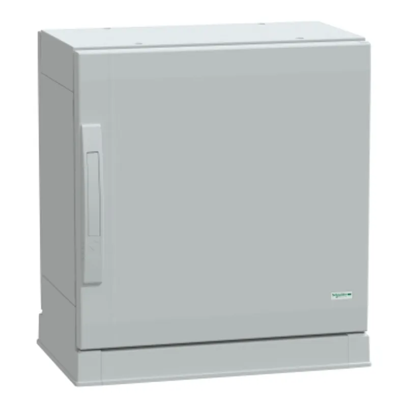 Floor standing polyester enclosure, PanelSeT PLA, plain door, open bottom, 500x500x320mm, IP54, IK10 — photo 1 of 4