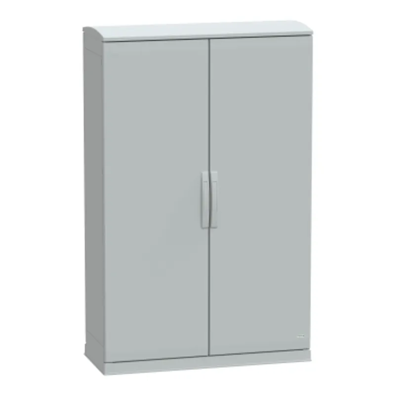 Floor standing polyester enclosure, PanelSeT PLA, open bottom, ventilated canopy, 1500x1000x420mm, IP44, IK10 — photo 1 of 3