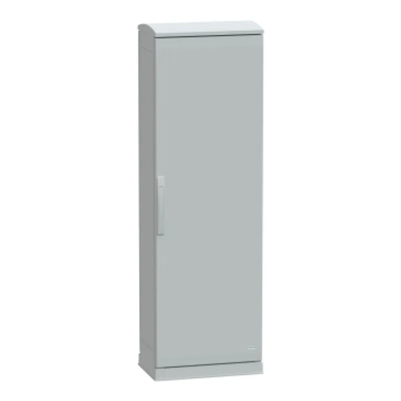 Floor standing polyester enclosure, PanelSeT PLA, open bottom, ventilated canopy, 1500x500x320mm, IP44, IK10 — photo 1 of 4