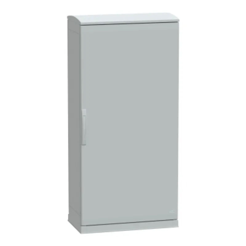 Floor standing polyester enclosure, PanelSeT PLA, open bottom, ventilated canopy, 1500x750x420mm, IP44, IK10 — photo 1 of 3