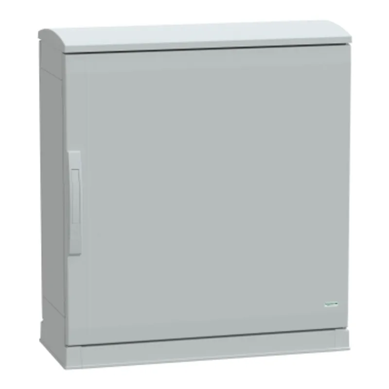 Floor standing polyester enclosure, PanelSeT PLA, open bottom, ventilated canopy, 750x750x320mm, IP44, IK10 — photo 1 of 4
