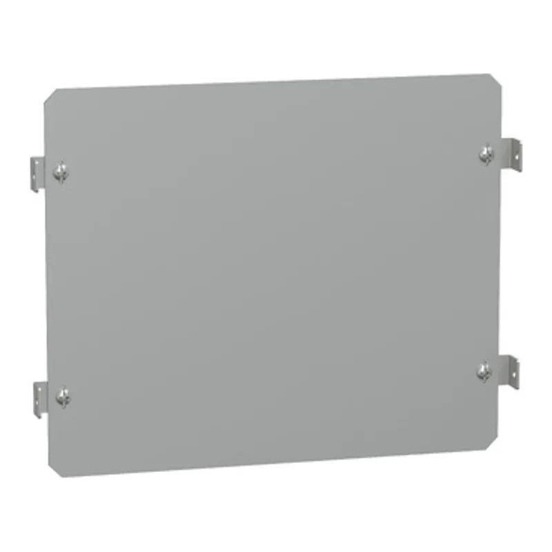 Mount plate galvanised steel for DLP height=2raws in PLAenclosure W750mm