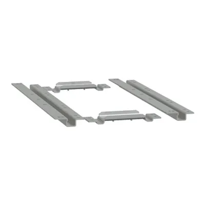 adaptor plates for vers.PLAZorZT D620mm 2doors mounting NSYPAPL/DPLA/DLP/BRF/BRP