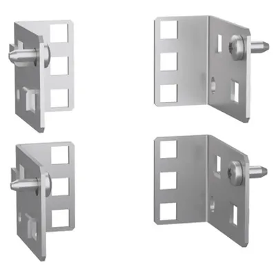 set of 4 PanelSeT SF/SM brackets to install equipment 1U or 3U high