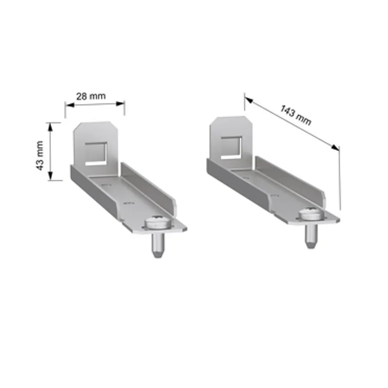 set of 2 PanelSeT SF central fixing kits — photo 2 of 4