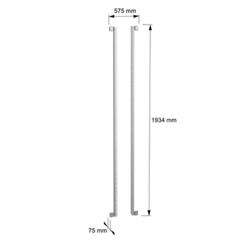 PanelSeT SF/SM 19" fixed rack - 2000 mm — photo 2 of 6