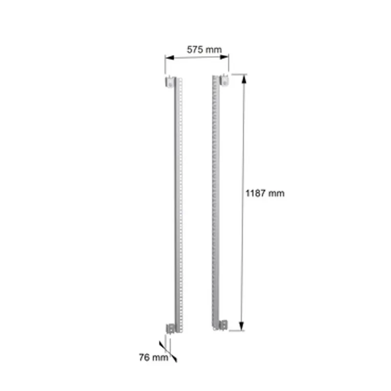 PanelSeT SF/SM partial 19" fixed rack - 1200 mm — photo 2 of 4