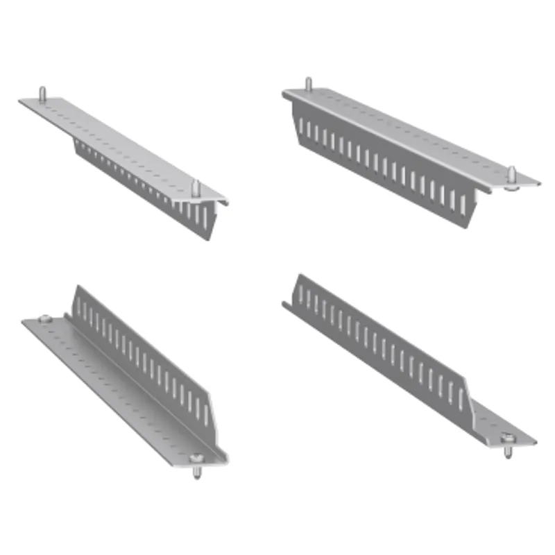 set of 4 PanelSeT SF support brackets for 19" fixed rack - 400kg load - 600 mm — photo 1 of 5