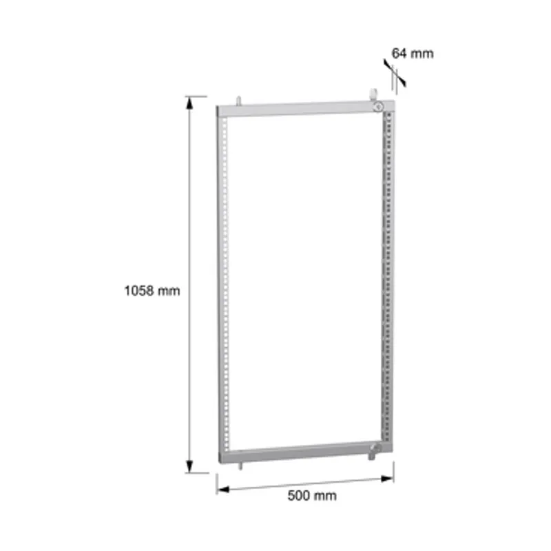 PanelSeT SF/SM partial 19" swing rack - 1002 mm — photo 2 of 4