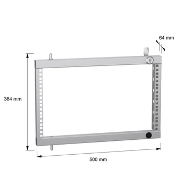 PanelSeT SF/SM partial 19" swing rack - 355 mm — photo 2 of 4