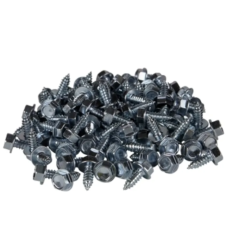 Self-tapping screw 6.3x16mm + captive washer. Supply: 100 units