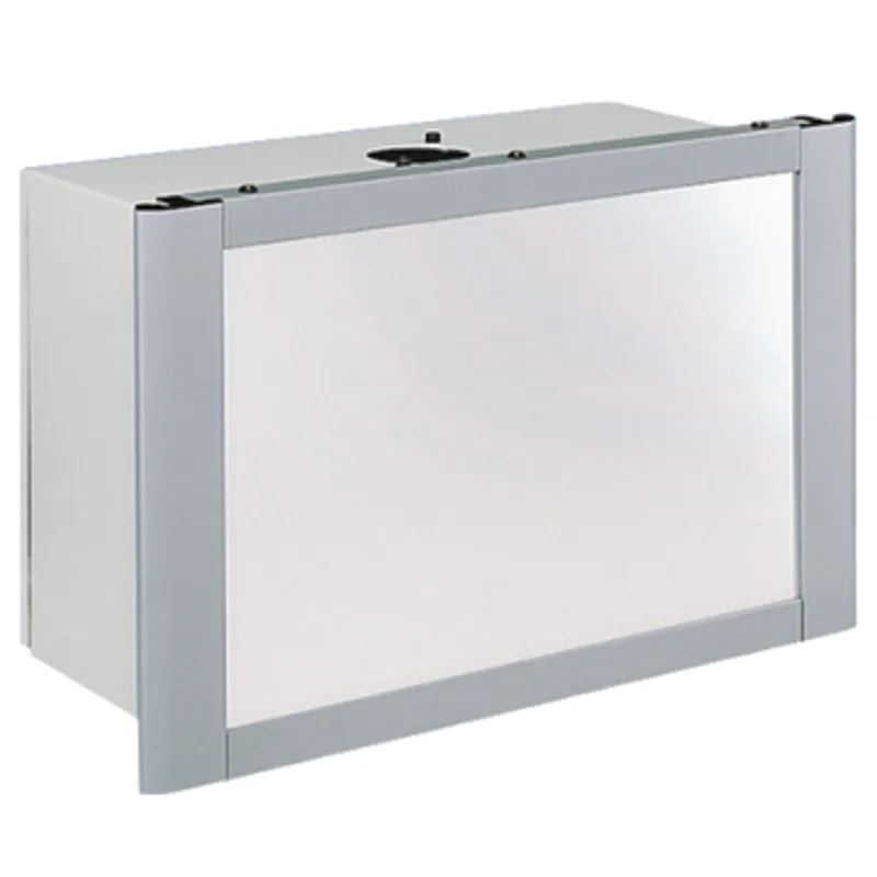 HMI encl. PanelSeT S3CM. H600xW600xD200 IP54, IK10, RAL7035. Rear door.