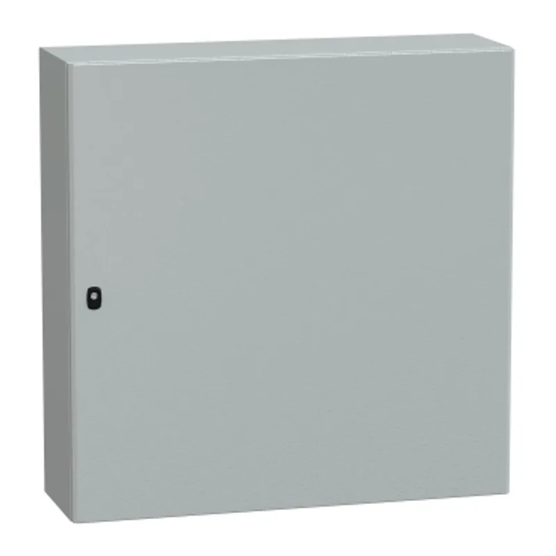 Wall mounted steel enclosure, PanelSeT S3D, plain door, without mounting plate, 1000x1000x300mm, IP66, IK10 — photo 1 of 3