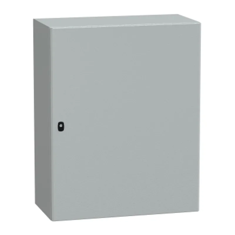 Wall mounted steel enclosure, PanelSeT S3D, plain door, without mounting plate, 1000x800x400mm, IP66, IK10 — photo 1 of 3