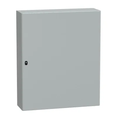 Wall mounted steel enclosure, PanelSeT S3D, plain door, without mounting plate, 1200x1000x300mm, IP66, IK10