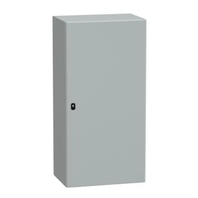 Wall mounted steel enclosure, PanelSeT S3D, plain door, without mounting plate, 1200x600x400mm, IP66, IK10