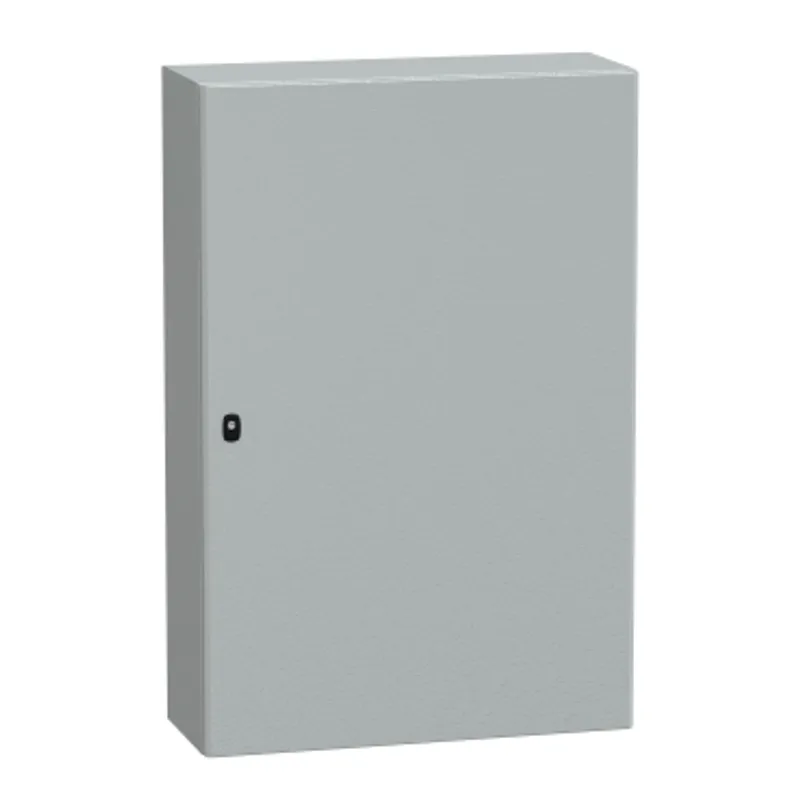 Wall mounted steel enclosure, PanelSeT S3D, plain door, with mounting plate, 1200x800x300mm, IP66, IK10 — photo 1 of 3