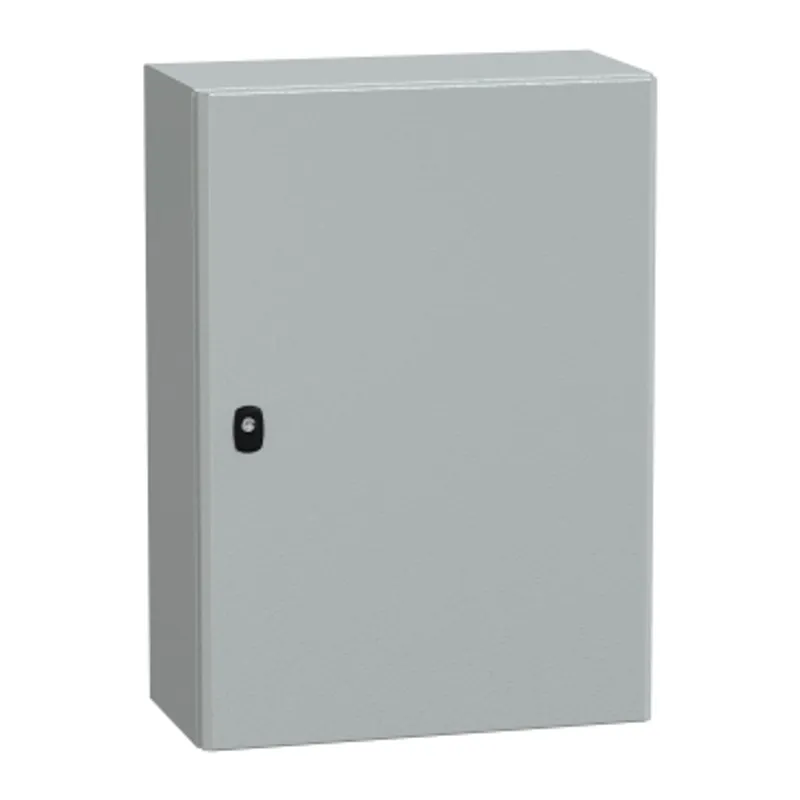 Wall mounted steel enclosure, PanelSeT S3D, plain door, without mounting plate, 700x500x250mm, IP66, IK10 — photo 1 of 5