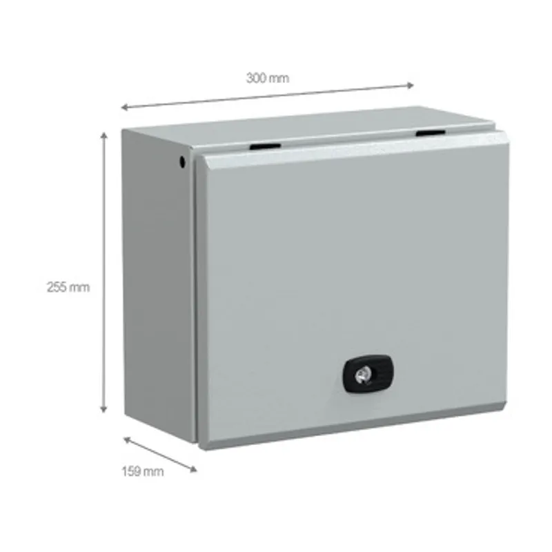 PanelSeT S3DB . H250xW300xD150. IP66, IK10, RAL7035. No — photo 2 of 3