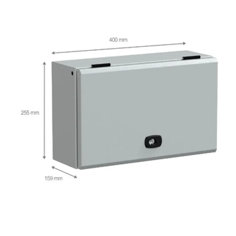 PanelSeT S3DB . H250xW400xD150. IP66, IK10, RAL7035. No — photo 2 of 3