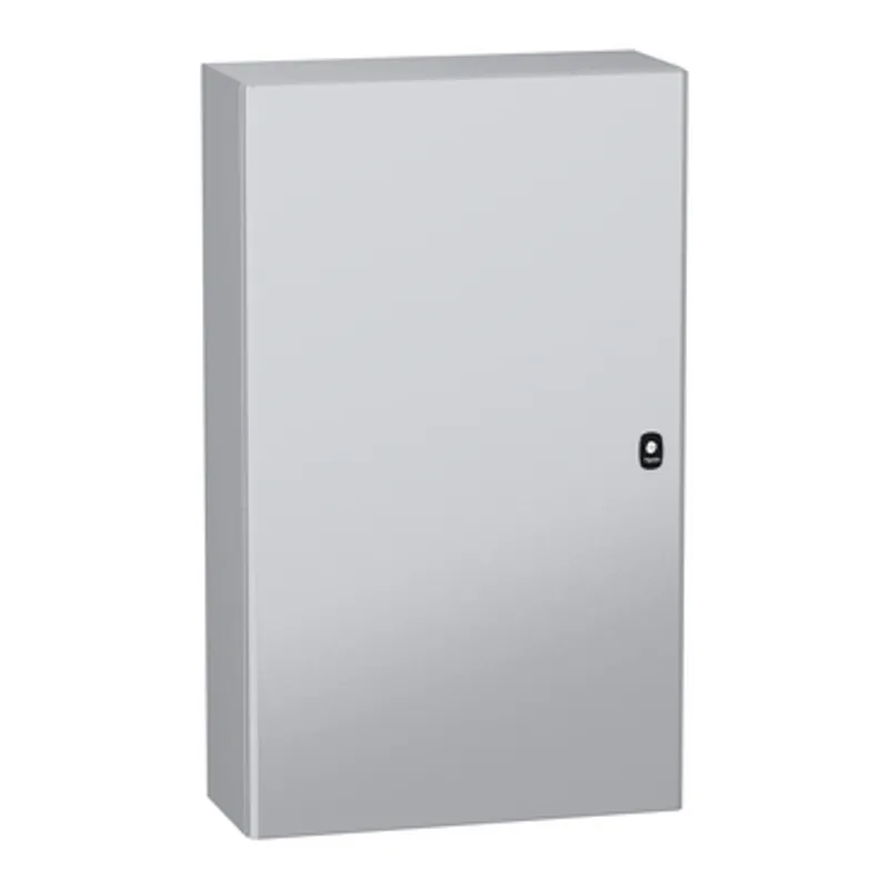 Wall mounted steel enclosure, PanelSeT S3DC, plain door, without plain chasis, 1000x600x250mm, IP66, IK10