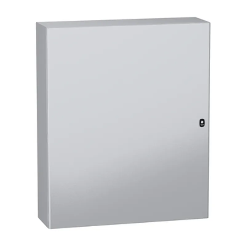 Wall mounted steel enclosure, PanelSeT S3DC, plain door, without plain chasis, 1200x1000x300mm, IP66, IK10