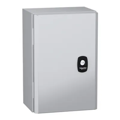 Wall mounted steel enclosure, PanelSeT S3DC, plain door, without plain chasis, 300x200x150mm, IP66, IK10