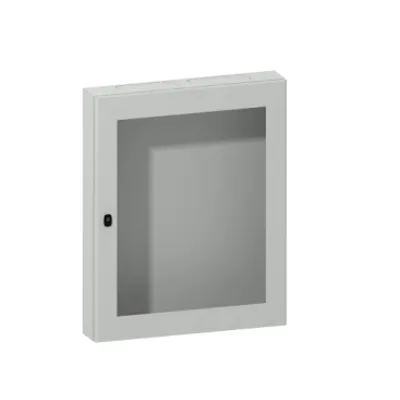 PanelSeT S3DM H1000xW800xD150.IP66 IK10 RAL7035. top and bottom