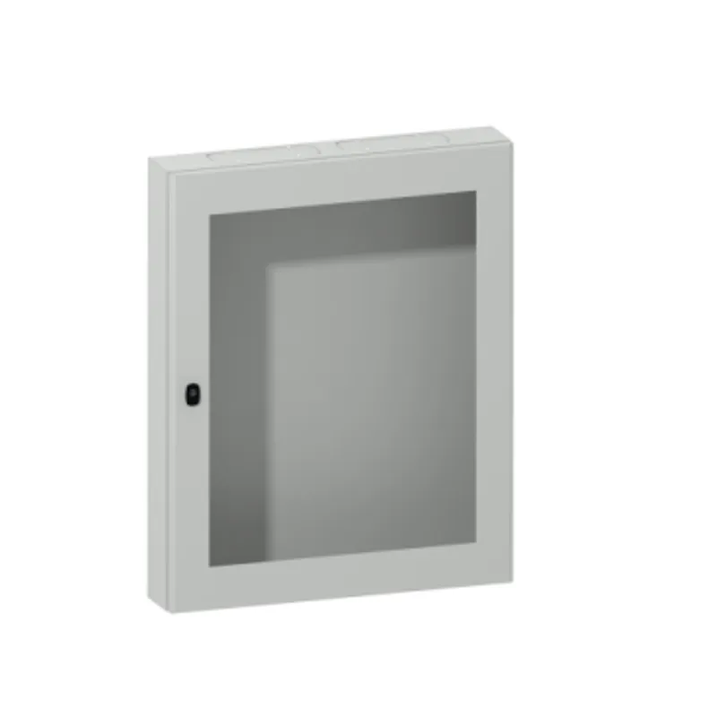 PanelSeT S3DM H1000xW800xD150.IP66 IK10 RAL7035. top and bottom