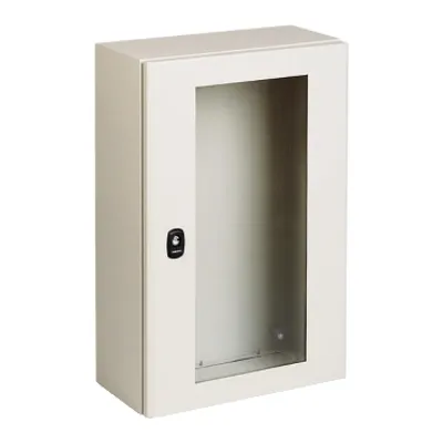 PanelSeT S3DM H700xW500xD150.IP66 IK10 RAL7035. top and bottom.