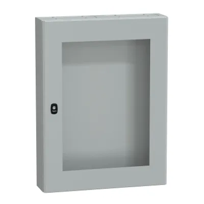 PanelSeT S3DM H800xW600xD150.IP66 IK10 RAL7035. top and bottom.