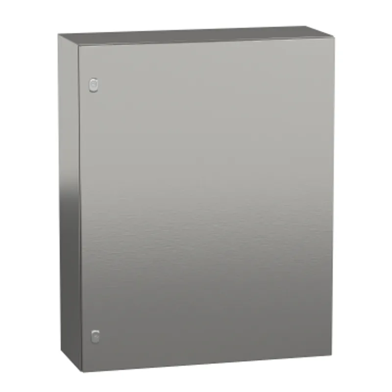 Wall mounted enclosure, PanelSeT S3X, stainless steel 304L, plain door, 1000x800x300mm, IP66 — photo 1 of 2
