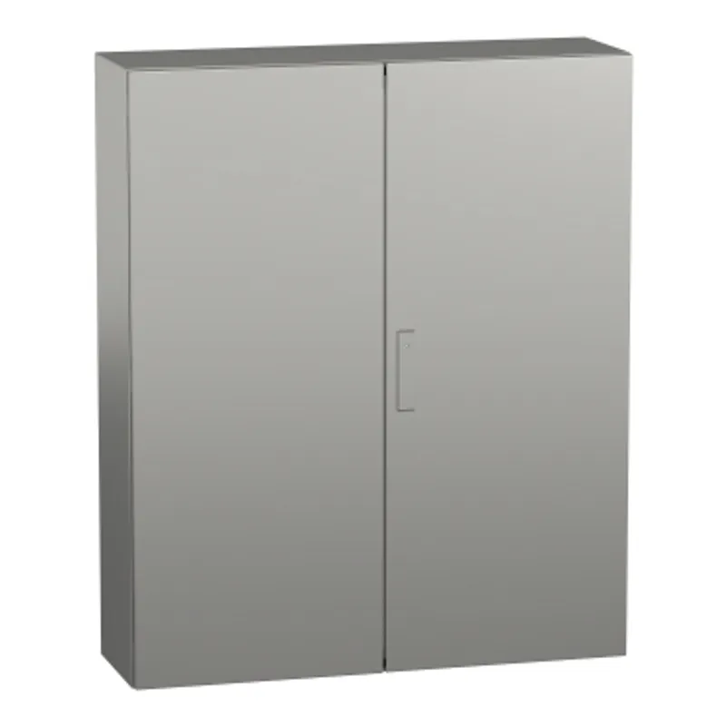 Wall mounted enclosure, PanelSeT S3X, stainless steel 316L,double plain door, 1200x1000x300mm, IP55 — photo 1 of 4