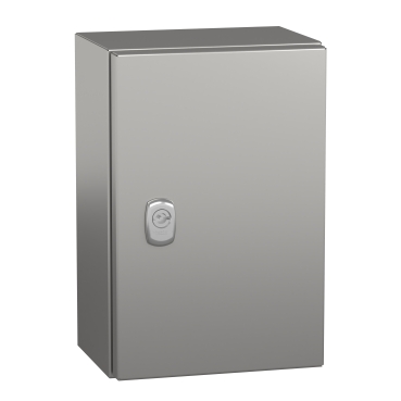 Wall mounted enclosure, PanelSeT S3X, stainless steel 304L, plain door, 300x200x150mm, IP66 — photo 1 of 3